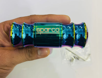 Sparco T-Handle Gear Shift Knob,Aluminum Alloy Universal Fit Aircraft Joystick Design Gear Stick Adapter for Most Transmission Vehicles