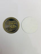 Trail Rated Sticker 6x6cm Logo Car Bike Metal Logo Car Emblem 3D Badge Auto Racing Sport Sticker Grand Tourer Decal Attractive Sticker-1Piece