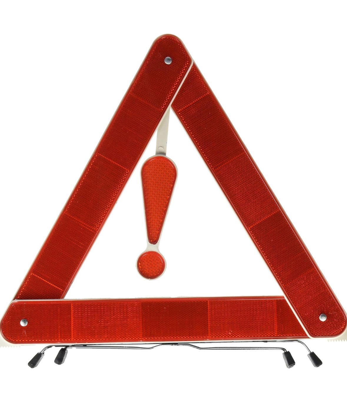 Warning Road Safety Sign Board, Warning Triangle Reflector for Tractor, Road Safety Triangle light Foldable Reflecting Car light Breakdown Emergency Parking Board llight-1 Piece