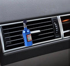 BLUE NOS AC Vent Perfume Metal Body Car Design Organic Fragrance Air Freshener Perfume-1 PC