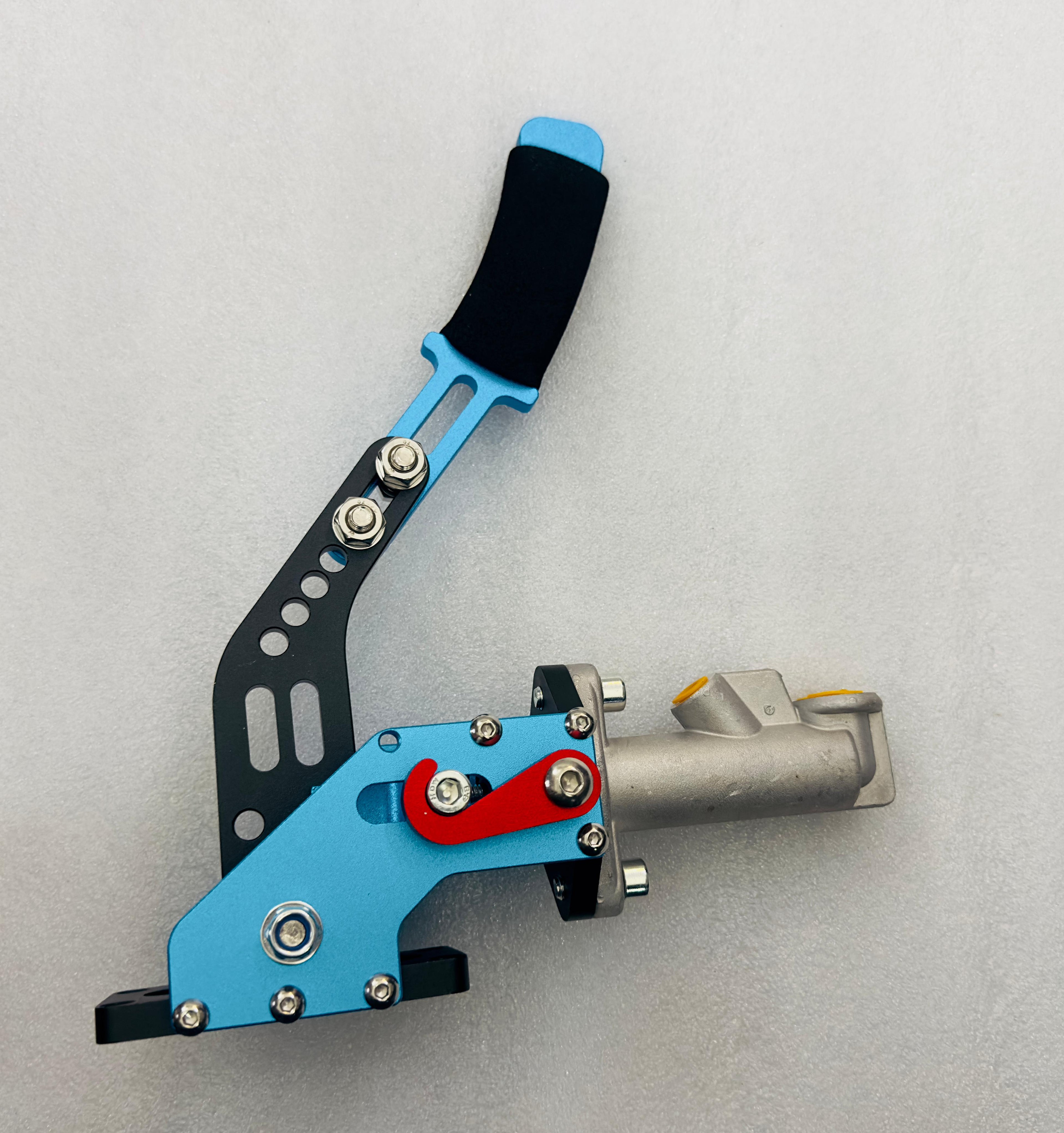 Blue Hydraulic Hand Brake Lever Racing E-Brake Drift Sports Modified Handbrake Refitted Competitive Lever Gear Hand Brake Aluminum Alloy Hydraulic Car Handbrake-1PC