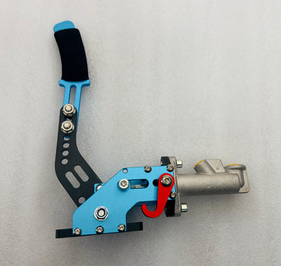 Blue Hydraulic Hand Brake Lever Racing E-Brake Drift Sports Modified Handbrake Refitted Competitive Lever Gear Hand Brake Aluminum Alloy Hydraulic Car Handbrake-1PC