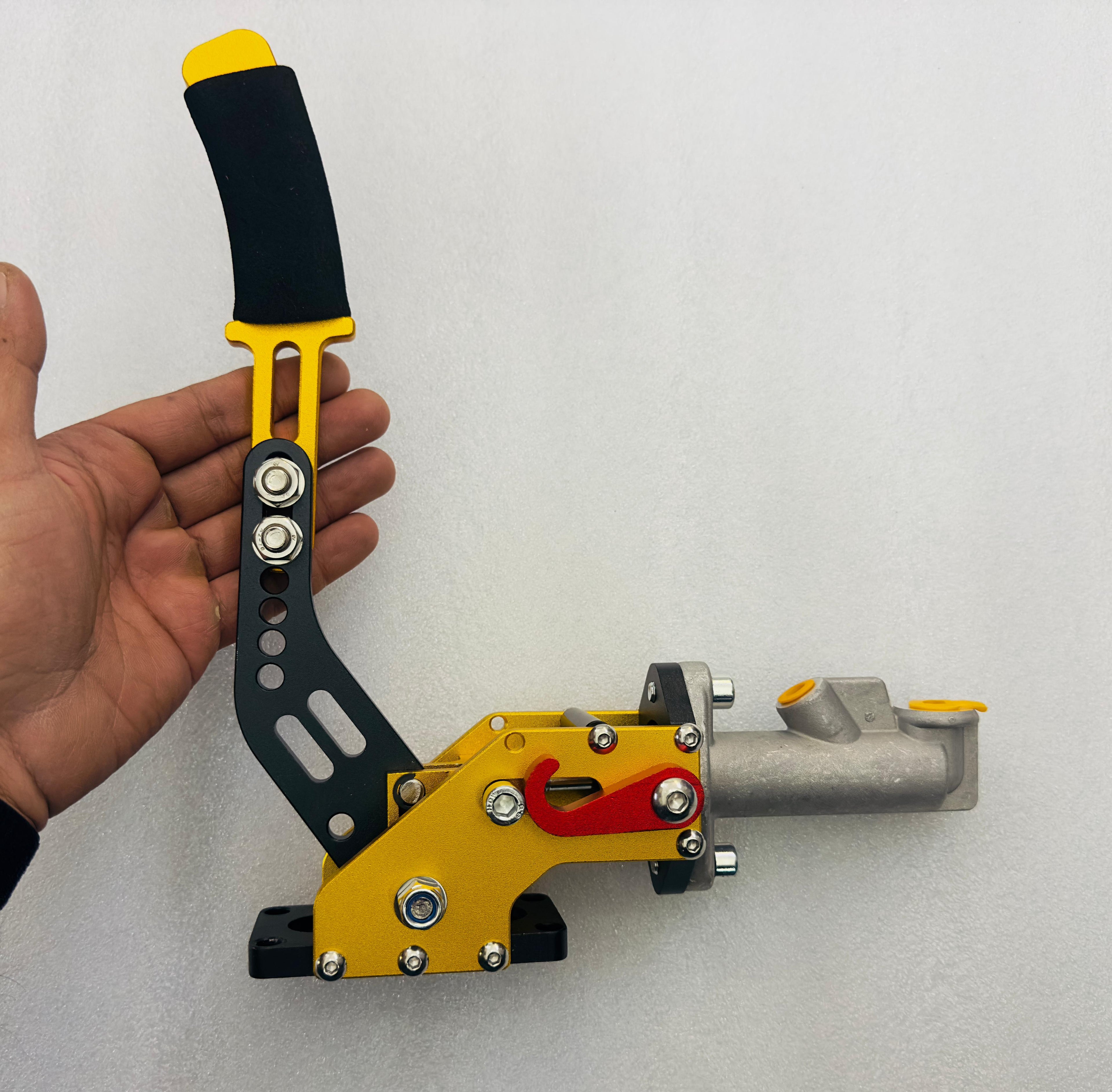 Hydraulic Hand Brake Lever Racing E-Brake Drift Sports Modified Handbrake Refitted Competitive Lever Gear Hand Brake Aluminum Alloy Hydraulic Car Handbrake