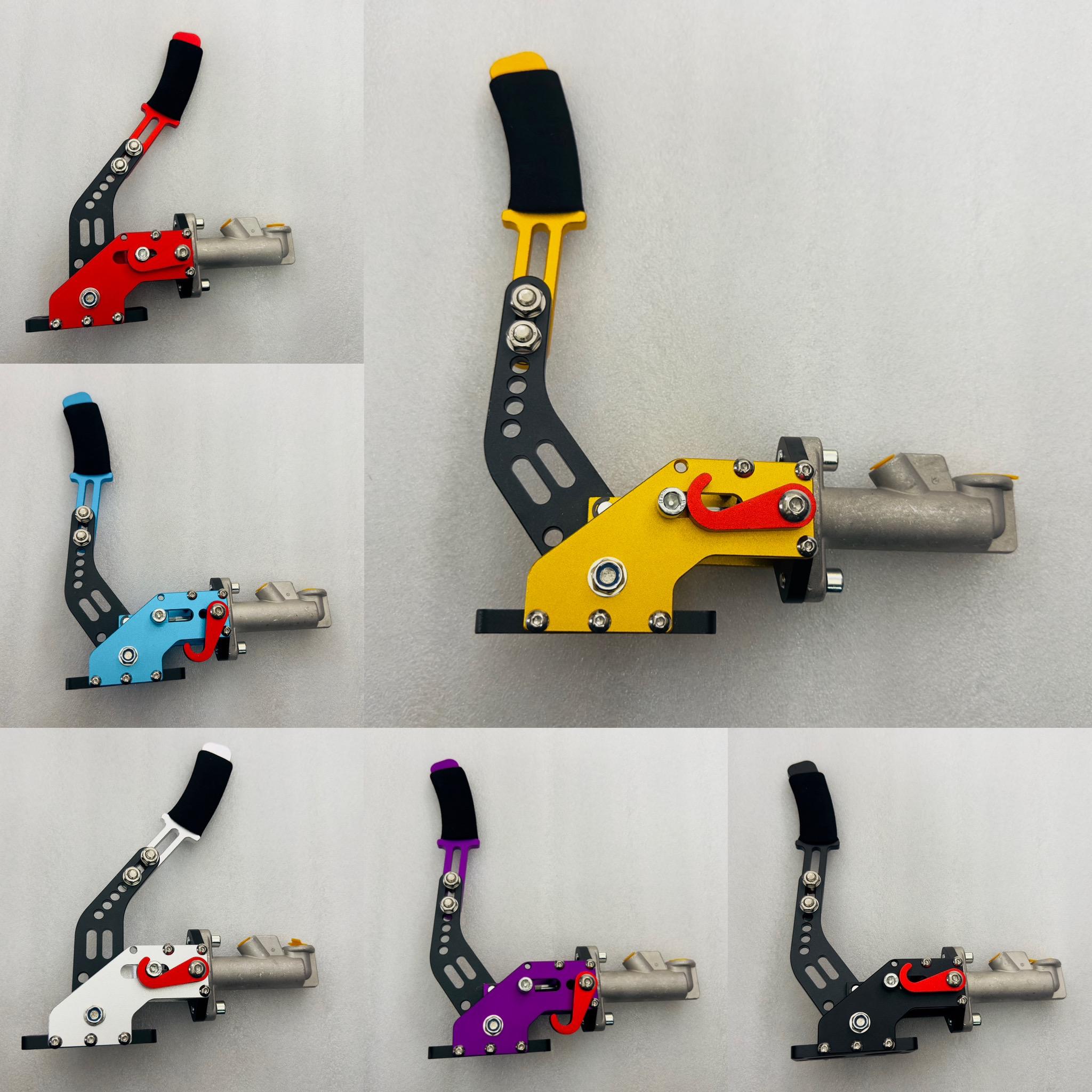 Hydraulic Hand Brake Lever Racing E-Brake Drift Sports Modified Handbrake Refitted Competitive Lever Gear Hand Brake Aluminum Alloy Hydraulic Car Handbrake