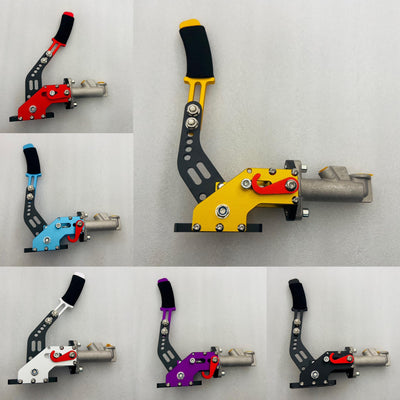 Hydraulic Hand Brake Lever Racing E-Brake Drift Sports Modified Handbrake Refitted Competitive Lever Gear Hand Brake Aluminum Alloy Hydraulic Car Handbrake
