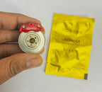 RED WHEEL DISC AC Vent Perfume ABS Body Car Design Organic Fragrance Air Freshener Perfume-1 Piece