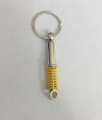 YELLOW Shocker Design Metal Keychain Car Styling Keychain Shocker Key Ring Durable Metal Key chain Pendant Ring.