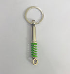 Green Shocker Design Metal Keychain Car Styling Keychain Shocker Key Ring Durable Metal Key chain Pendant Ring.