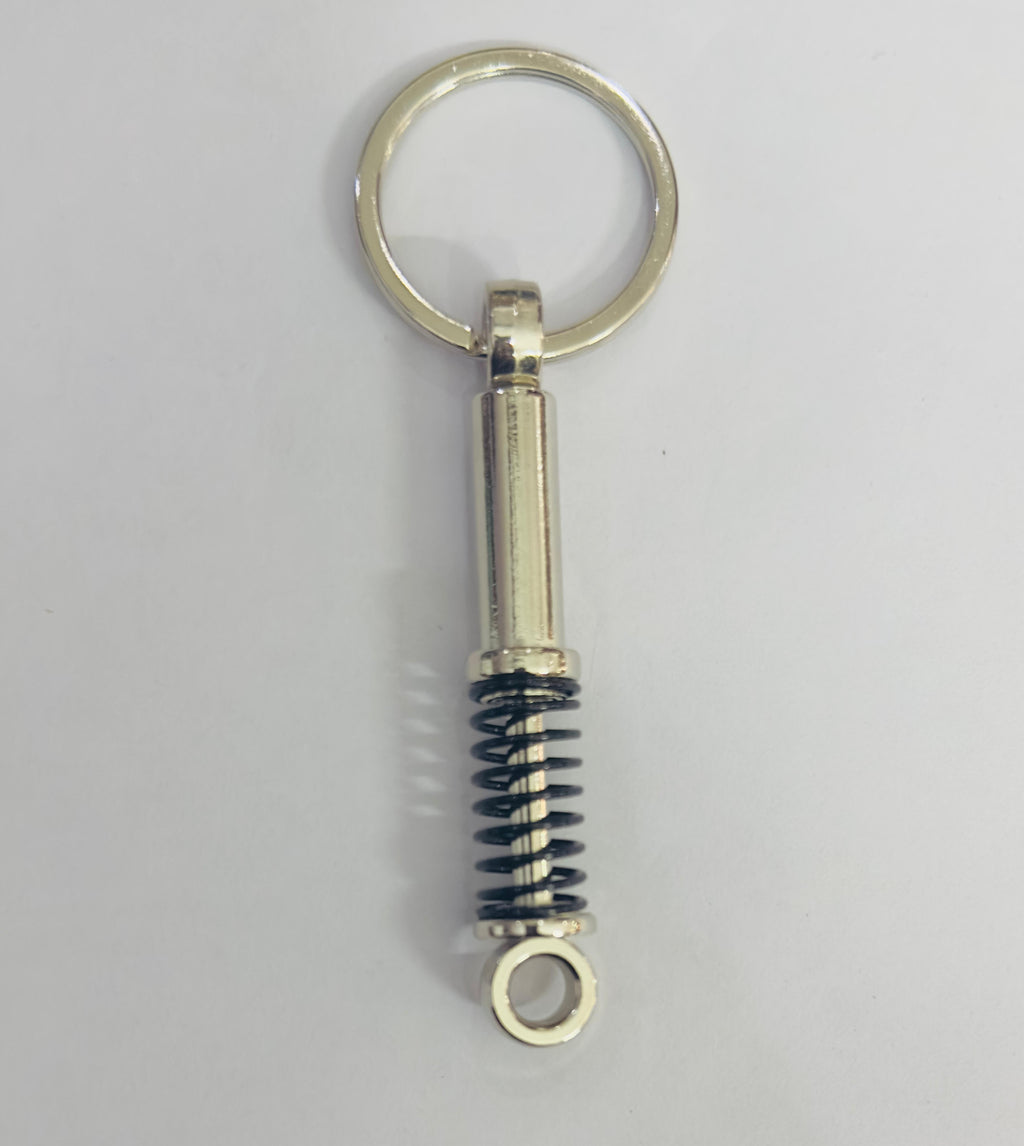Black Shocker Design Metal Keychain Car Styling JDM Keychain Shocker Key Ring Metal Key chain Pendant Ring