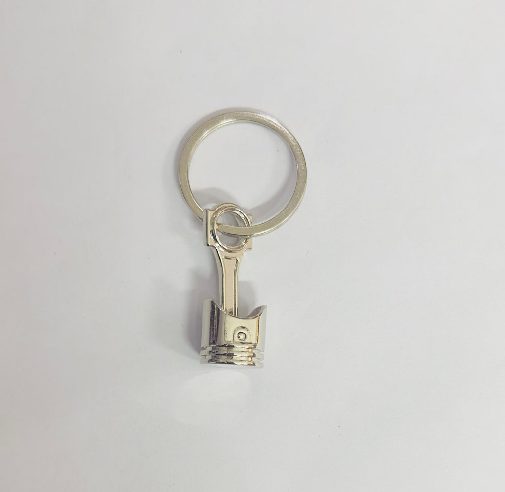 Piston Design Metal Keychain Car Styling JDM Keychain Piston Key Ring Metal Key chain Pendant Ring