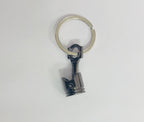 Black Piston Design Metal Keychain Car Styling JDM Keychain Piston Key Ring Metal Key chain Pendant Ring