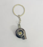 Black Turbo Design Metal Keychain Car Styling Keychain Turbo Key Ring Metal Key chain Pendant Ring
