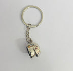Helmet Design Metal Keychain Car Styling Keychain Helmet Key Ring Durable Metal Key chain Pendant Ring.