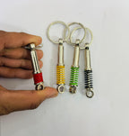 Shocker Design Metal Keychain Car Styling Keychain Shocker Key Ring Durable Metal Key chain Pendant Ring.