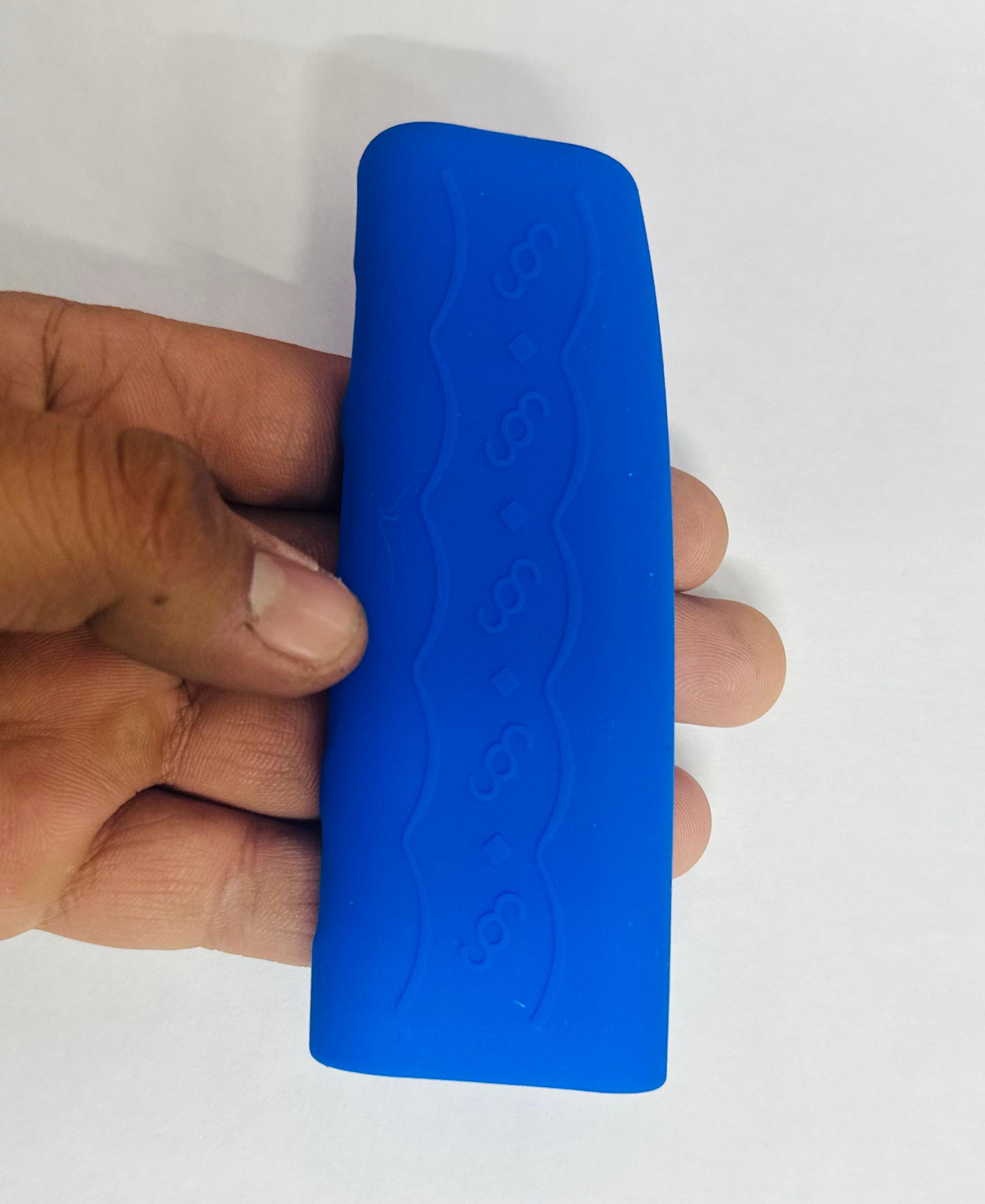 Blue Silicone Car Handbrake Cover, Anti-slip Hand Brake Cover Wear-resistant Car Hand Brake Cover Car Accessories-1Piece