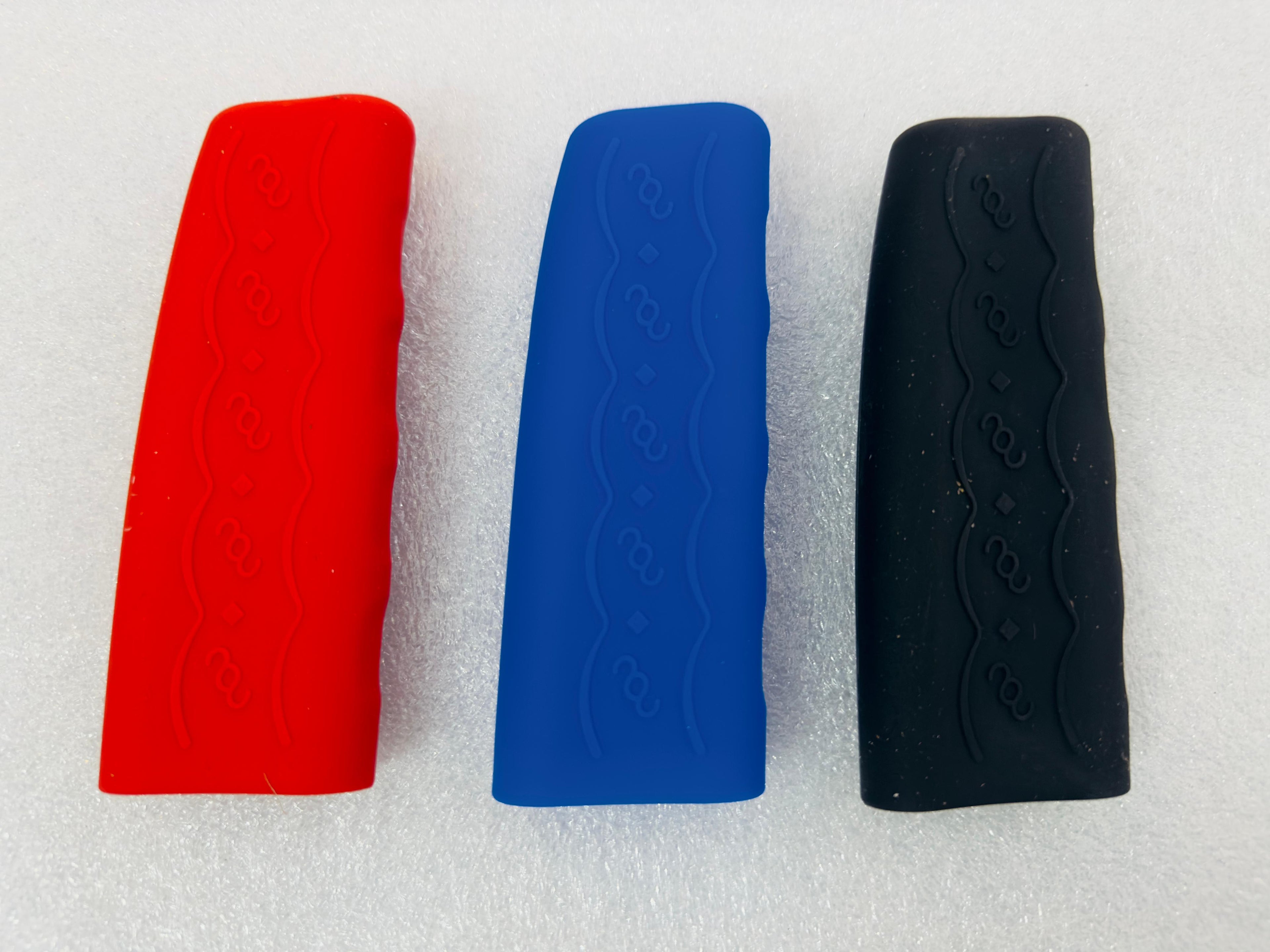 Silicone Car Handbrake Cover Anti-slip Hand Brake Cover Wear-resistant Hand Brake Protector Wave Shaped Auto Interior Accessories