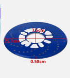 BLUE DISC PLATE ALLOY Disc Brake Cover Car Retrofit Protector Adapter Aluminum Auto Car Wheel Decorative Brakes&nbsp;
