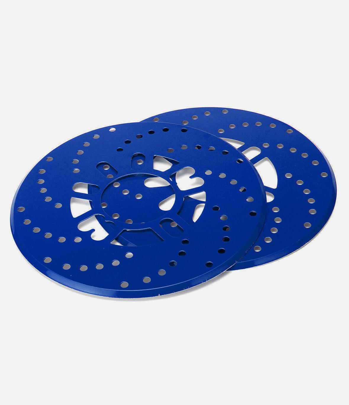 BLUE DISC PLATE ALLOY Disc Brake Cover Car Retrofit Protector Adapter Aluminum Auto Car Wheel Decorative Brakes&nbsp;