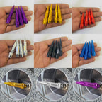 Long Impale Spiked Valve Caps Stem,Air Caps Aluminum Alloy Cool Tire Valve Caps for Cars,SUVs Trucks Bicycles and Motorcycles Tyre Valve