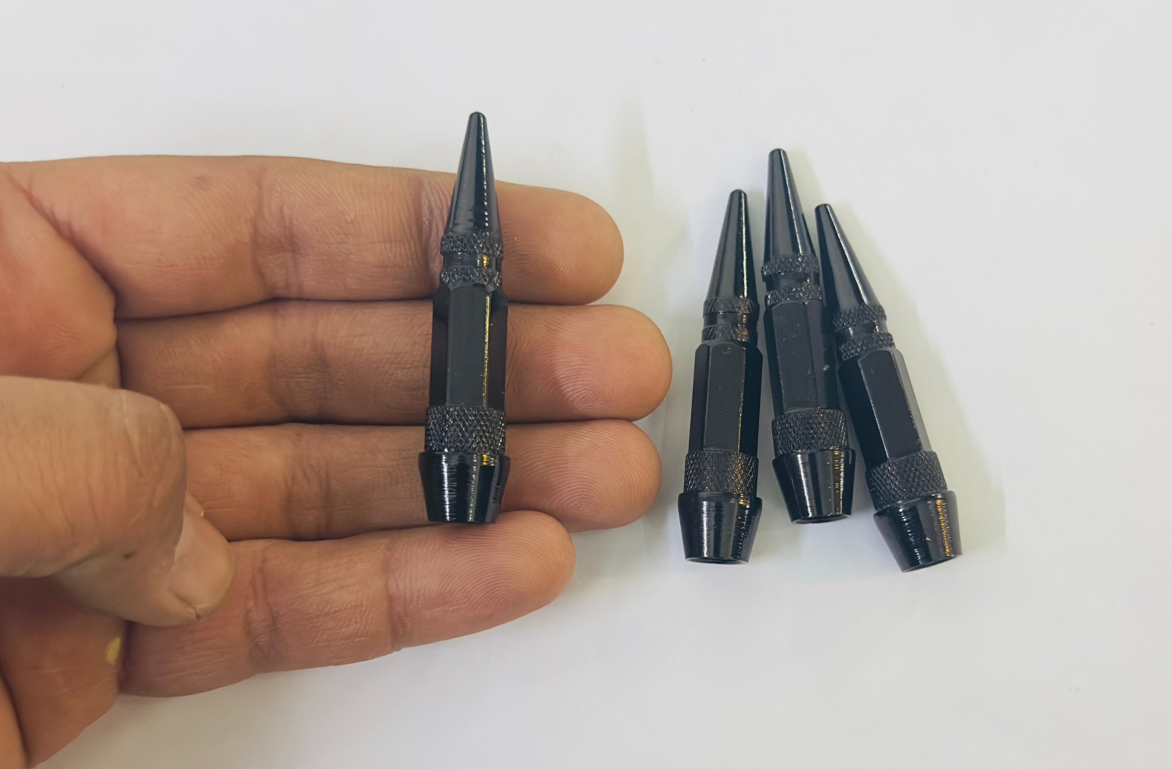 Long Impale Spiked Valve Caps Stem,Air Caps Aluminum Alloy Cool Tire Valve Caps for Cars,SUVs Trucks Bicycles and Motorcycles Tyre Valve