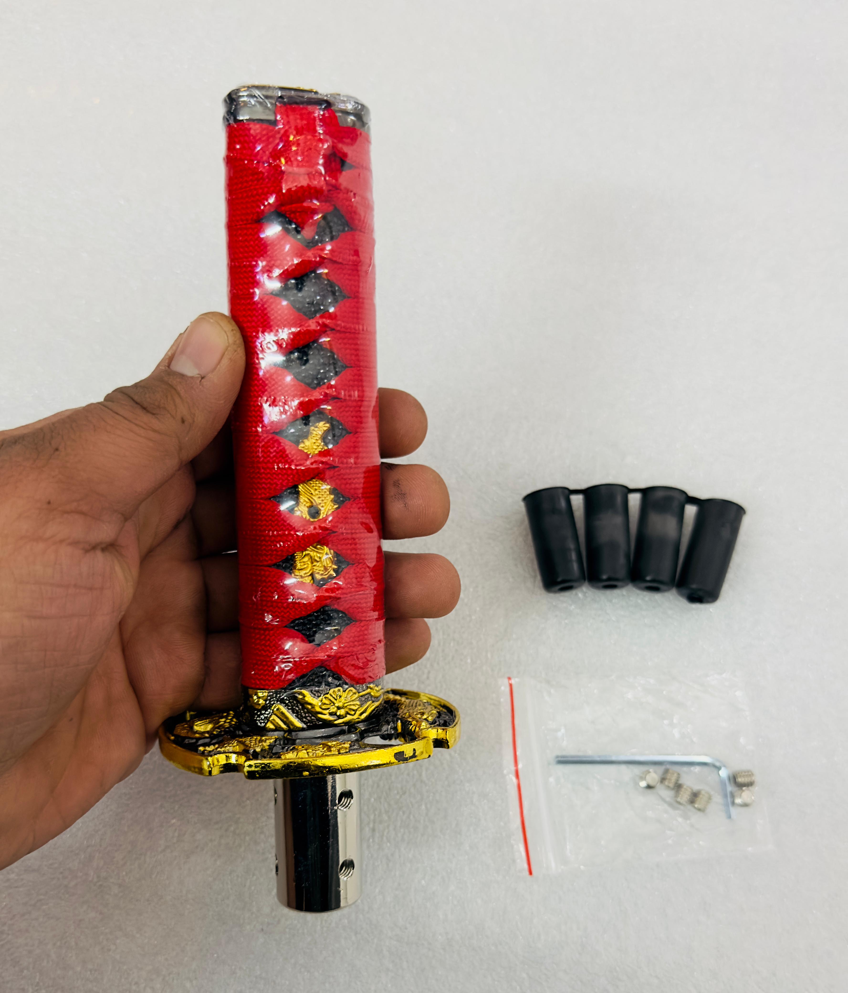 20cm Samurai Sword Katana Gear Shift Knob Gear Knob Universal Shifter Knobs Shift Gear Lever Shift Knobs Unique Design Knob Interior Accessories
