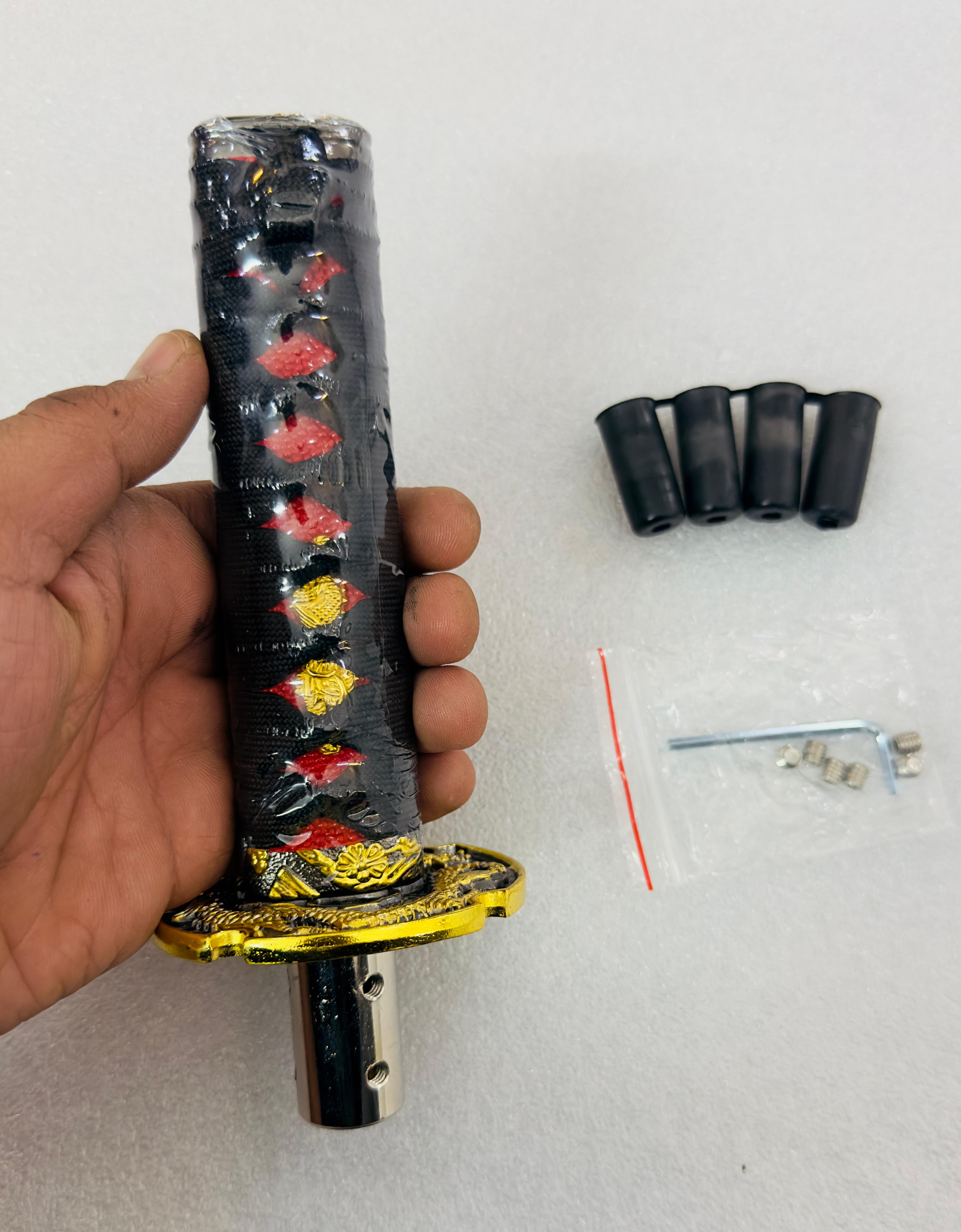 20cm Samurai Sword Katana Gear Shift Knob Gear Knob Universal Shifter Knobs Shift Gear Lever Shift Knobs Unique Design Knob Interior Accessories