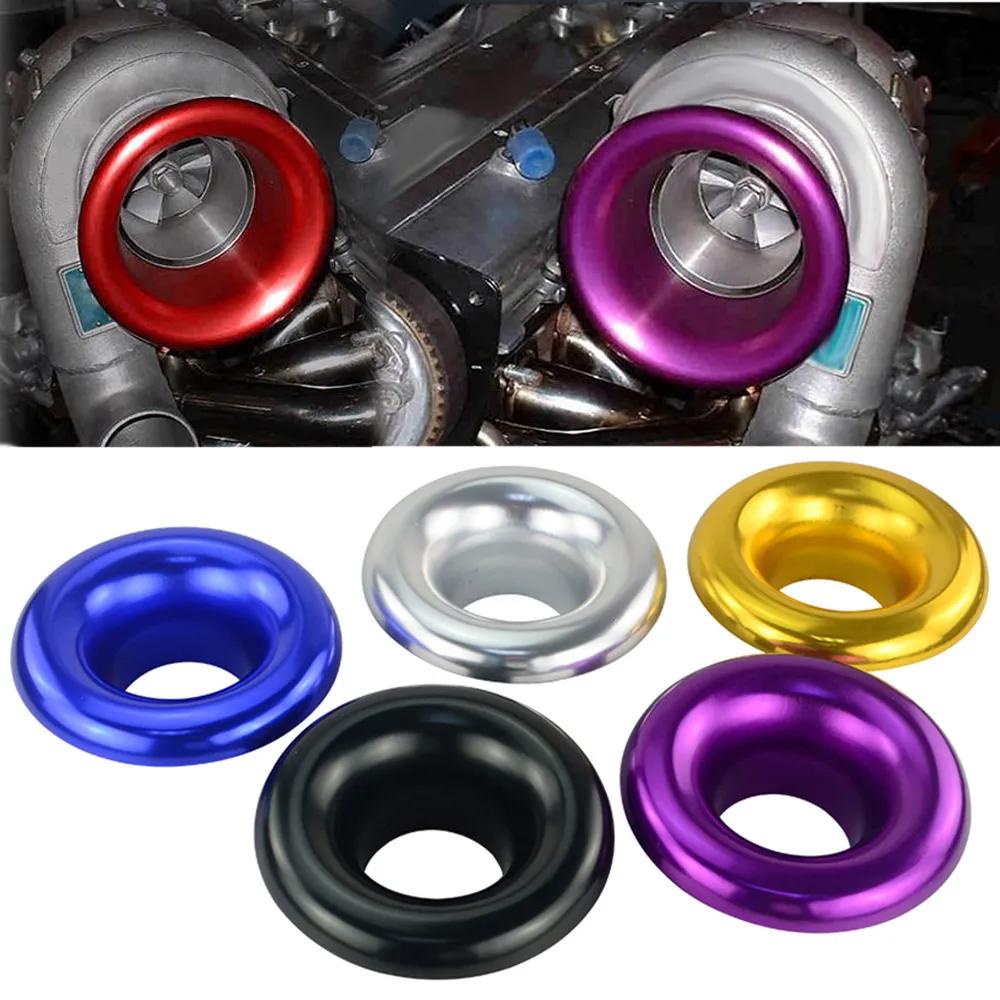 Cold Air Compressor Velocity Stack Turbo Inlet Horn Kit Aluminum Alloy Short Cold Air Engine Intake Speed Flow Turbo Horn Stack