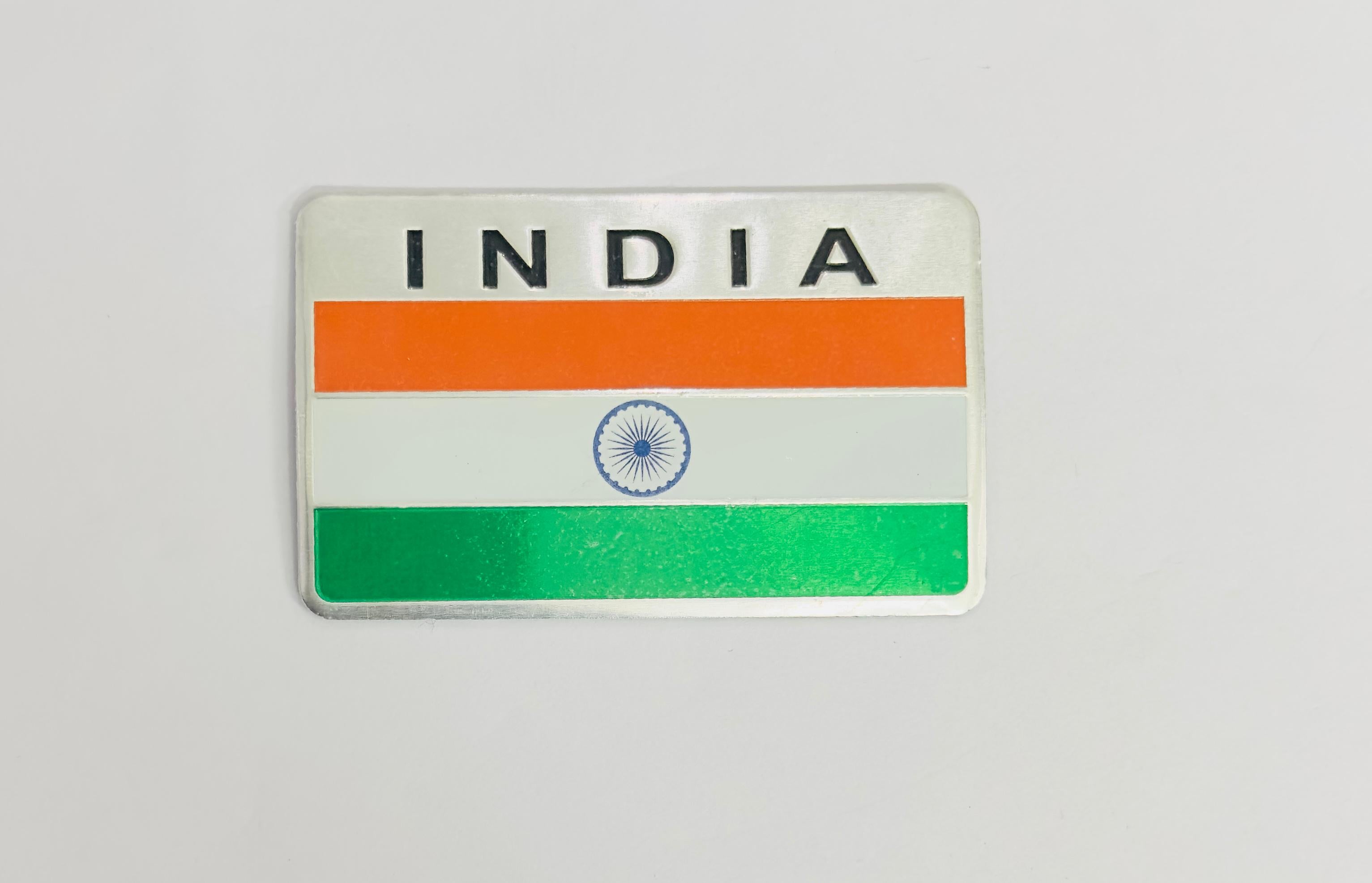Flag Metal Sticker Flag (5cmx8cm) 3D Metal Flag Logo Logo, Car Emblem 3D Badge Auto Racing Sport Sticker Decal Decorative Acessory Metal Sticker