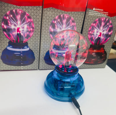Blue Car LED Plasma Magic Ball Electrostatic Lights Lamp Crystal Lighting Plasma Dream Ball Lamp Universal