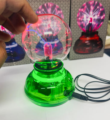 Green Car LED Plasma Magic Ball Electrostatic Lights Lamp Crystal Lighting Plasma Dream Ball Lamp Universal