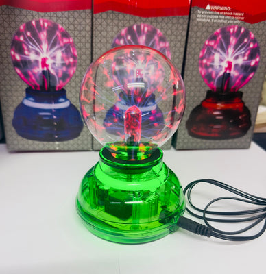 Green Car LED Plasma Magic Ball Electrostatic Lights Lamp Crystal Lighting Plasma Dream Ball Lamp Universal