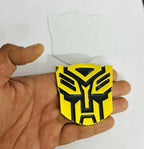 Marvel Stickers Car Emblem 3D Badge Auto Racing Sport Sticker Grand Tourer Decal (TRANSFORMERR Big Metal Sticker)