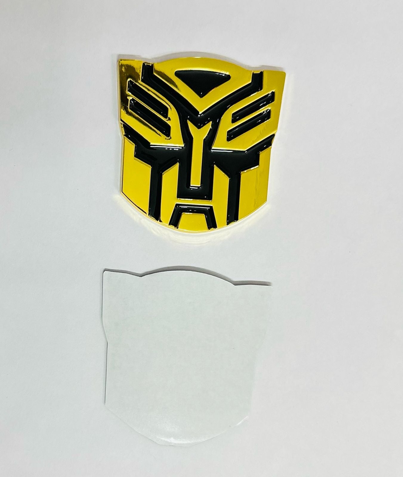 Transformerr Metal Logo 7cmx7cm Marvel Stickers Car Emblem 3D Badge Auto Racing Sport Sticker Grand Tourer Decal-1Piece Metal Logo