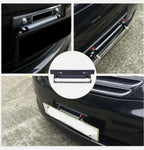 BLACK Number Plate License Frame Holder Carbon Fiber Car License Plate Frame Holder Racing Style Angle Adjustable Relocate Bracket
