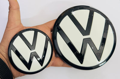 Front End Badge Emblem 3D Badge Auto Racing Sport Sticker for VW Virtus Grand Tourer Decal Logo for Car Decorations