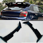 Baleno Fronx Monster Spoiller Rear Spoiller ABS Racing Spoiller Wiing Car Spoiller Wings Rear Roof Trunk Lid Exterior Tuning Accessories Parts SUV Monster Decorative Spoiller Auto Accessories