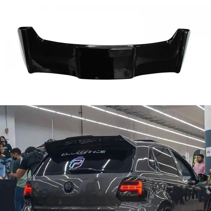 Batman Polo Spoiiler Rear Spoiiler ABS Racing Spoiler Wing Car Spoiler Wings Rear Roof Trunk Lid Exterior Tuning Accessories Parts SUV-1 Piece