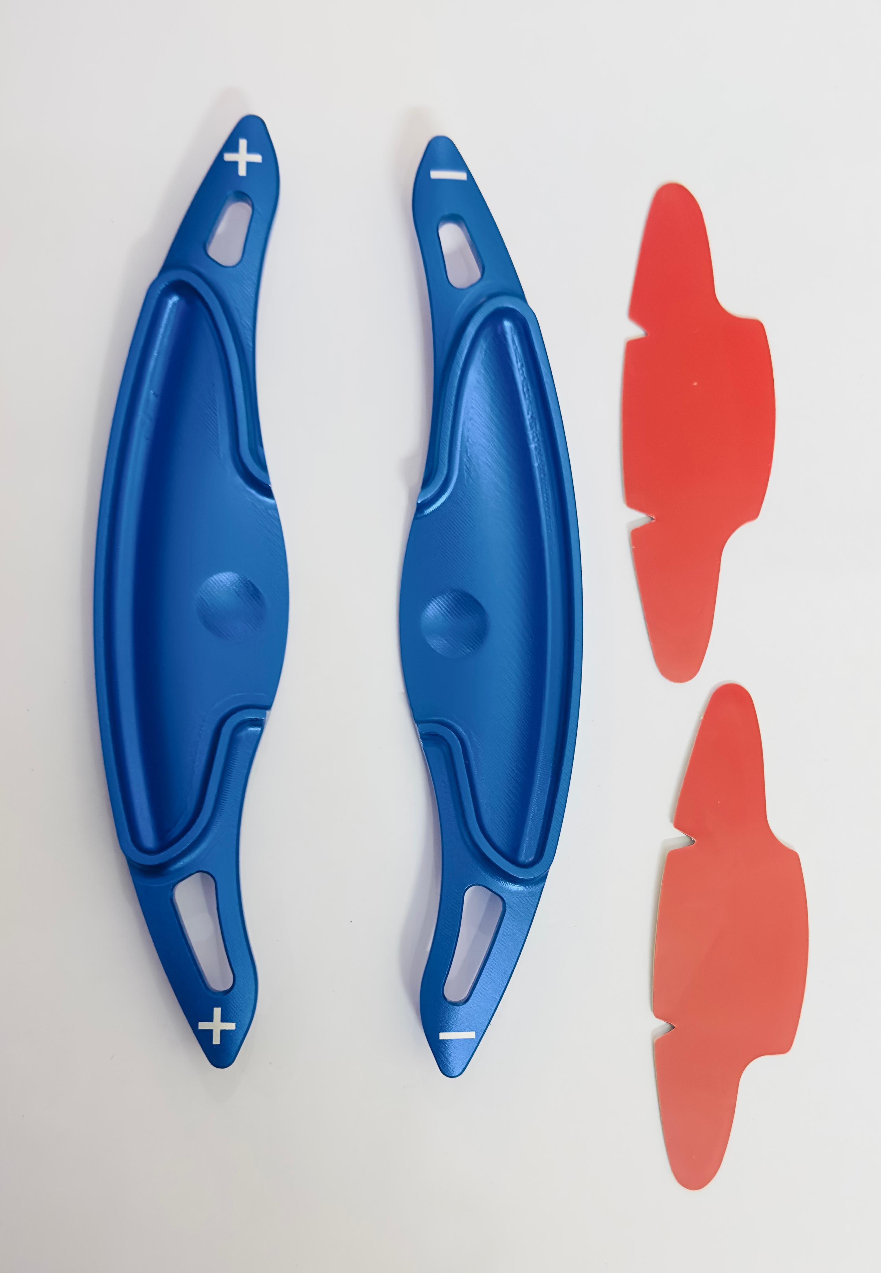 BLUE CNC Metal Paddle Shifter for Hyundai I-20 N-Line Venue N-Line Creta N-Line Interior Styling Parts Car Paddle Shifter Covers.