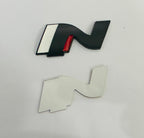 Rear N Line Logo 3cmx6cm Car Bike Metal Logo Car Emblem 3D Badge Auto Racing Sport Sticker Grand Tourer Decal Decorative Log.o
