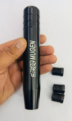 Mugen 18CM Universal Mugen Long Racing Car Mugen Shift Knob Manual Transmissive Mugen Gear Shift Knob WID 3 Adapters Universal Decorative Knob