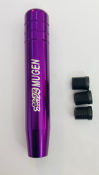 Mugen 18CM Universal Mugen Long Racing Car Mugen Shift Knob Manual Transmissive Mugen Gear Shift Knob WID 3 Adapters Universal Decorative Knob