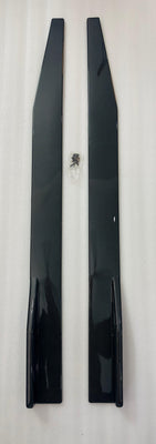 120 cm Left/Right Carbon Splitters Diffuser Winglet Wings Bumper Kit Side Bumper Lip Splitter Bumper Splitter Spoiler Wings Splitter Universal 120cm Splitter for Car Protection