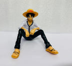 Monkey Dluffy Anime Action Figure for Car Dashboard Action Figurine Sitting Character 1 Piece