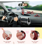 3PC Deadpool Action Figure PVC Model Universal Decorative for Car Dashboard, Office Desk, Home Decor, Unique Action Marvel Figure