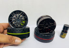 GREEN Alloy Solar Automatic Revolving Wheel AC Vent Perfume Car Air Freshener Perfume With Organic Fragrance Environment Friendly