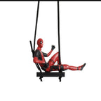 Rearview Mirror Hanging Deadpool Action Figure PVC Model Car Swinging Action Figure for Car Interior Decor Auto Accessories MODEL