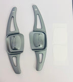CNC Metal Virtus Paddle Shifter Aluminium Alloy Interior Styling Parts Extensions Compatible with Car VW Virtus Steering Wheel Paddle Shifter Cover.