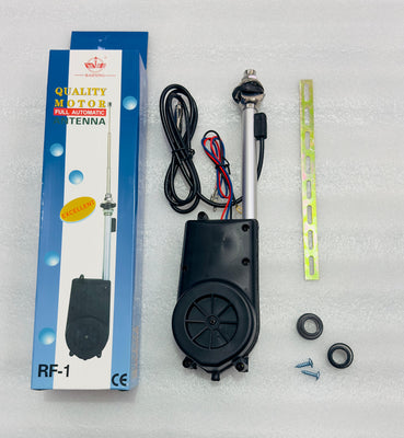 12V Car Rotam Antenna Automatic Antenna Kit AM/FM Radio Electric Power Auto Electric Exterior Decorative Radio Antenna Universal Fit for All Cars