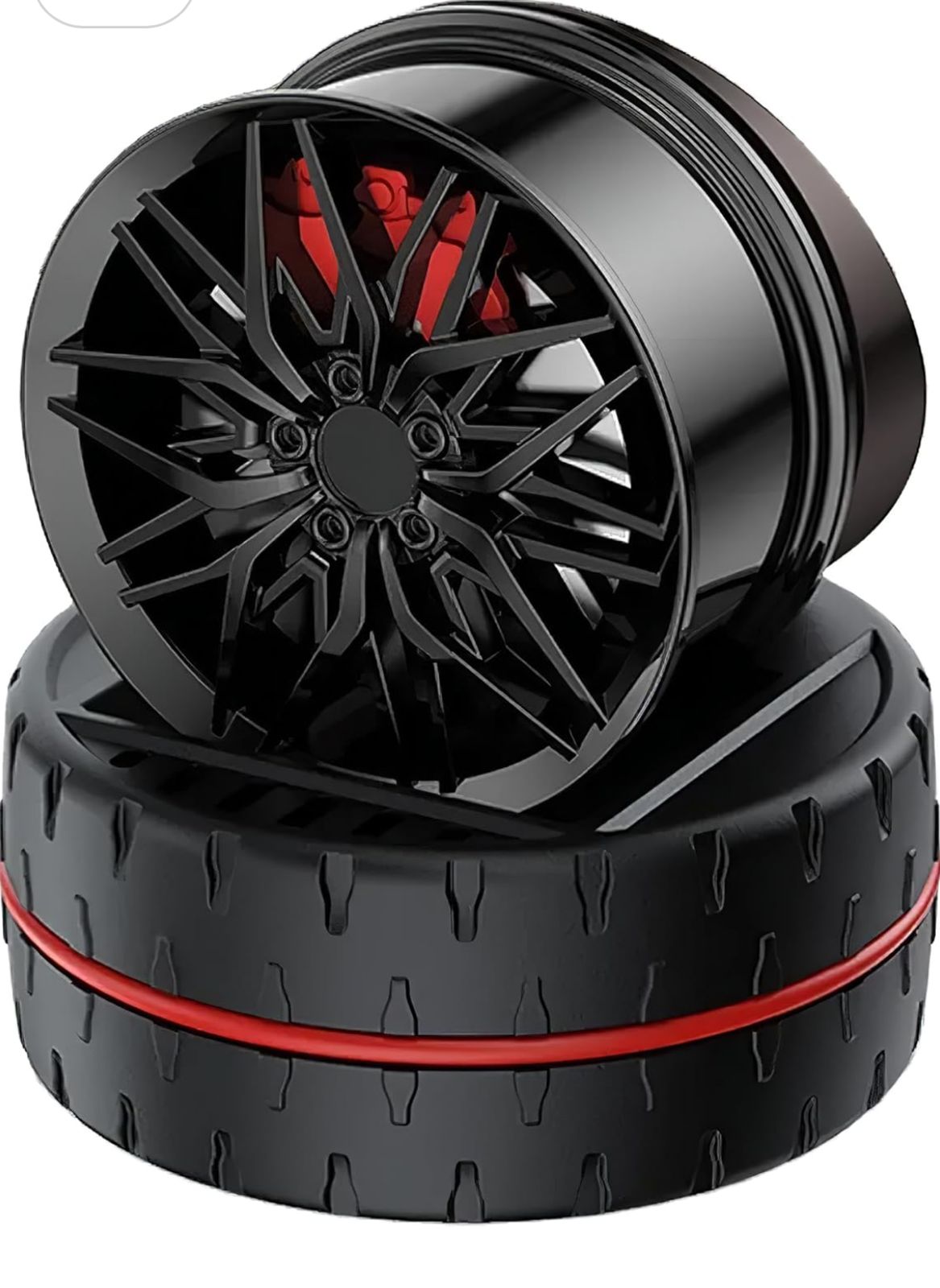 Alloy Solar Automatic Revolving Wheel AC Vent Perfume Car Air Freshener Perfume With Organic Fragrance Environment Friendly