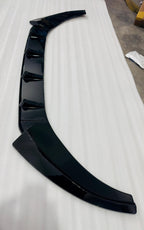 ABS Combo of Front Bumper Splitter Compatible with VW Virtus Slavia+Car Side Skirt Splitter Car Body Styling VW Virtus Slavia Bumper Splitter & Side Skirting Auto Accessories